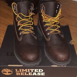 Boys limited edition Timberland boots